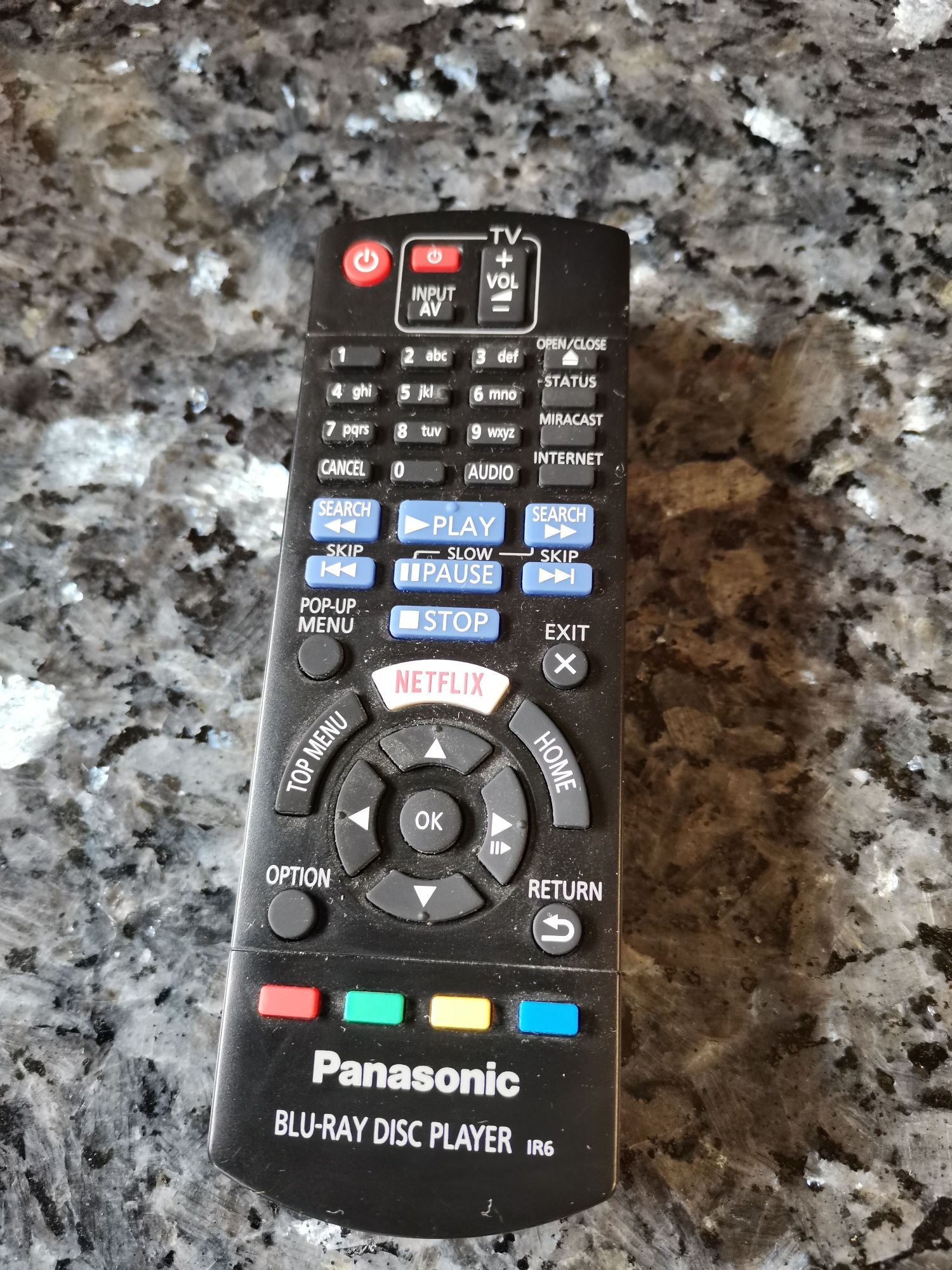 Oryginalny pilot Panasonic N2QAYB001030