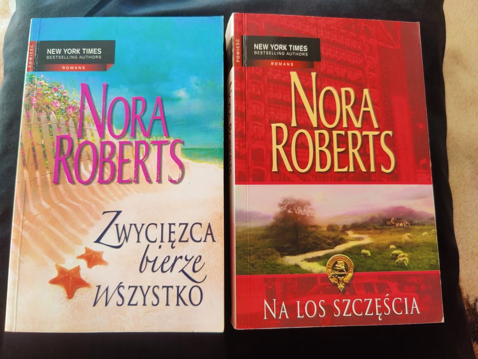 Nora Roberts "Na los szczęścia" i "zwycięzca bierze wszystko"