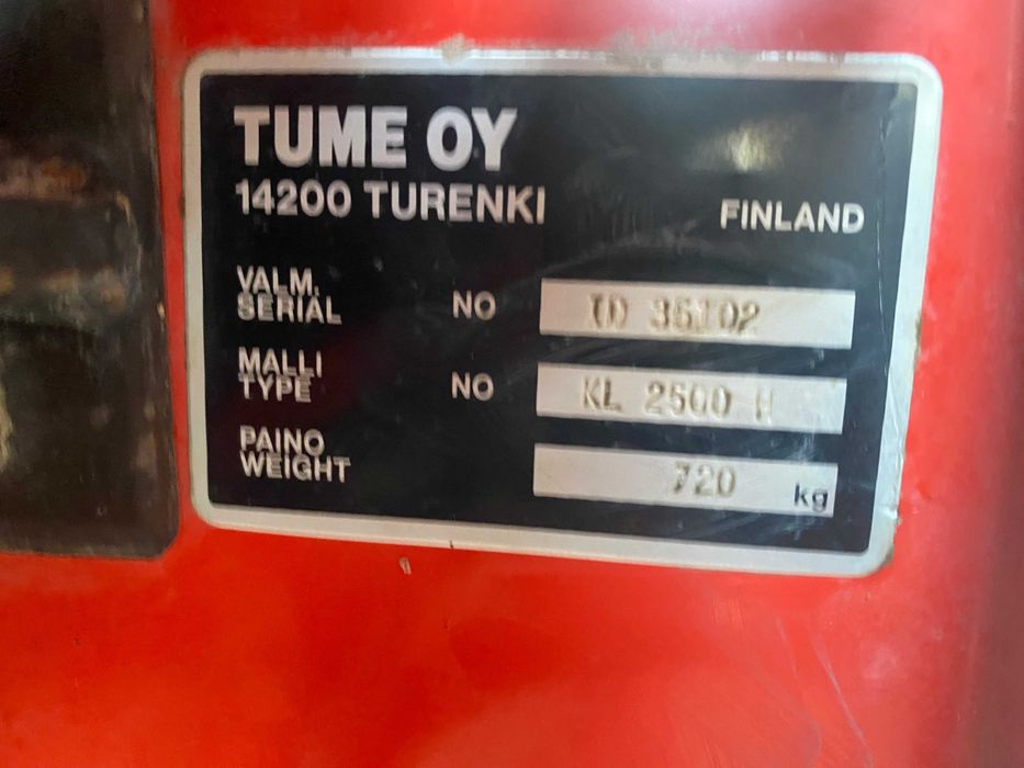 Зернова сівалка Tume SC KL 2.5м 20 рядів