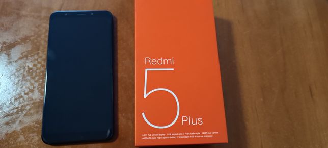 Продам телефон  Redmi 5 plus global version, пам'ять 4/64