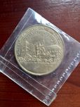 Medal Cathedrale Notre Damę De Paris.  Ave Maria Gratia Plena