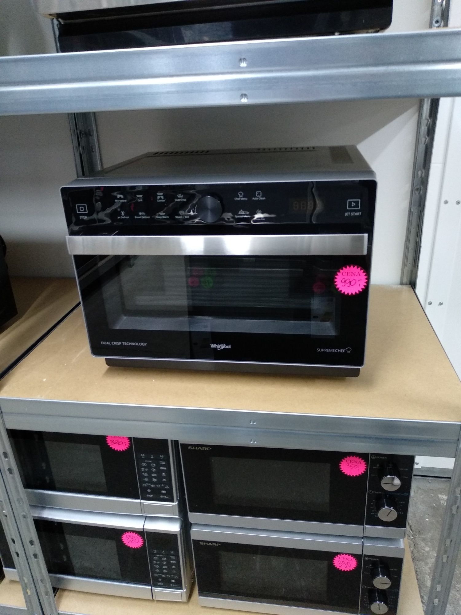 OUTLET Janki ul Wspólna 6 Kuchenka mikrofalowa WHIRLPOOL MWP337SB