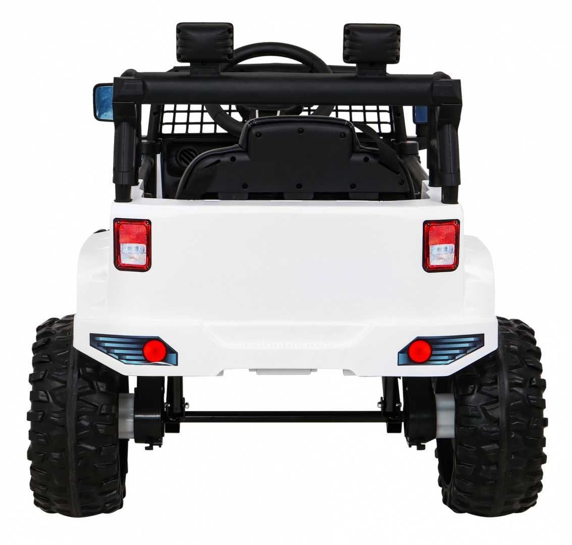 Auto na akumulator dla dzieci Jeep Dark Night Biały BDM0922 RATY 0%