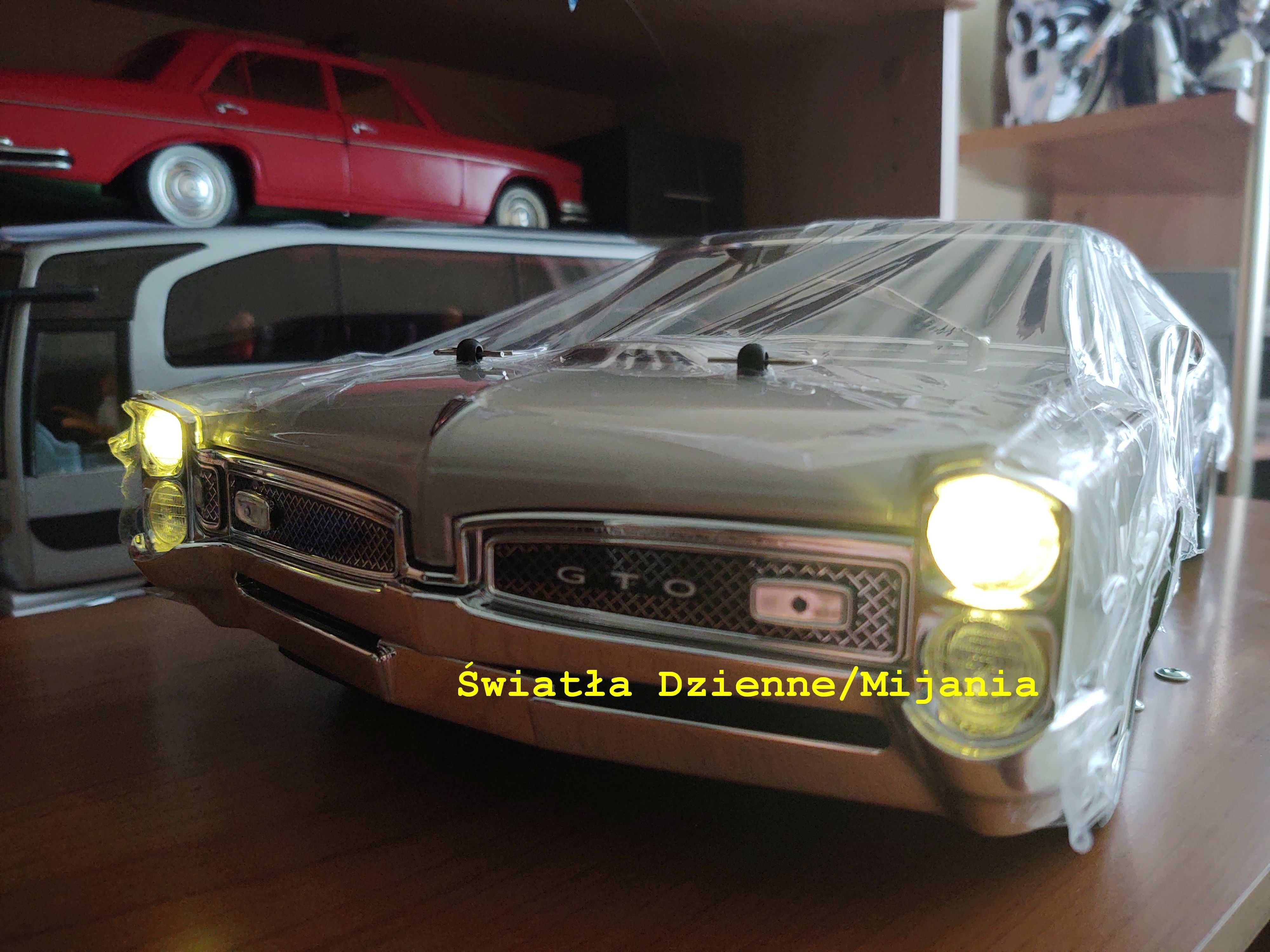 Pontiac GTO 1967 RTR skala 1:10 4WD KYOSHO Oświetlenie.Fabr Nowy