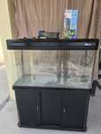 Aquario 200 litros com armário