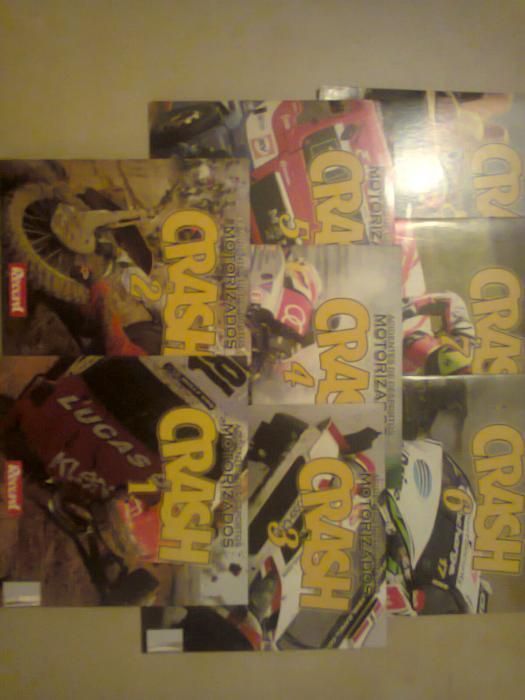 Coleção de DVD de acidentes de desportos motorizados CRASH