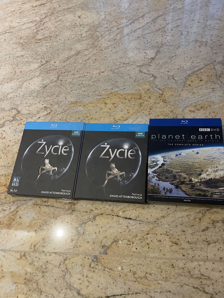 Życie i planeta ziemia blu ray, polska edycja nowa