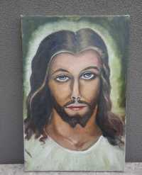 Obraz olej na płótnie Jezus 40,5x60,5cm