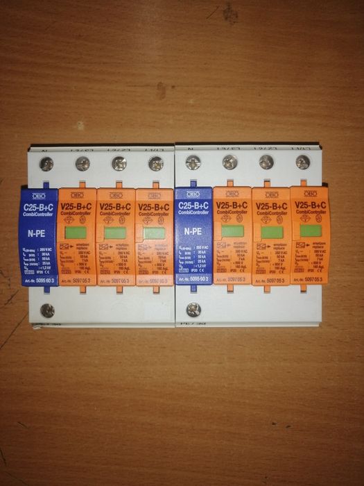 Обмежувач перенапруг OBO Bettermann Тип II V25-B+C3+NPE-280