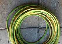 Przewód linka kabel LGY 25mm2 żółtozielony 10m