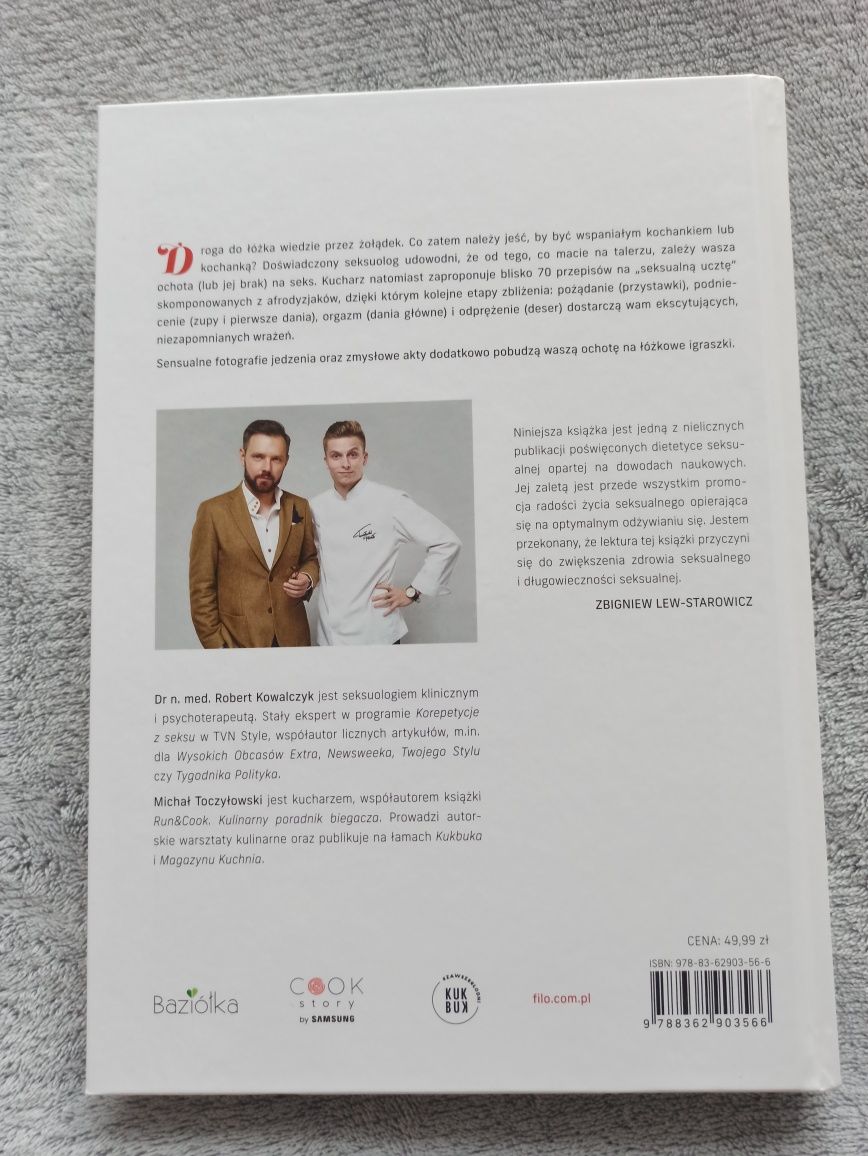 Nowa! Na walentynki - książka z przepisami SEX&COOK
