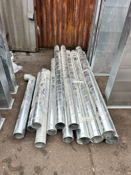 Короба вентиляции ,колено, задвижки