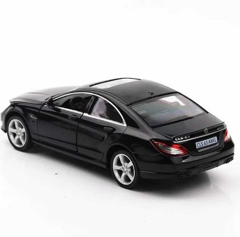 1/36 Mercedes Bens CLS czarny model samochodu auto dla dzieci