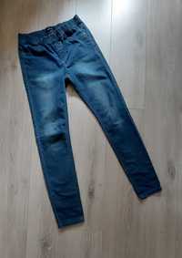 Spodnie rurki jeansowe rozm.36-38