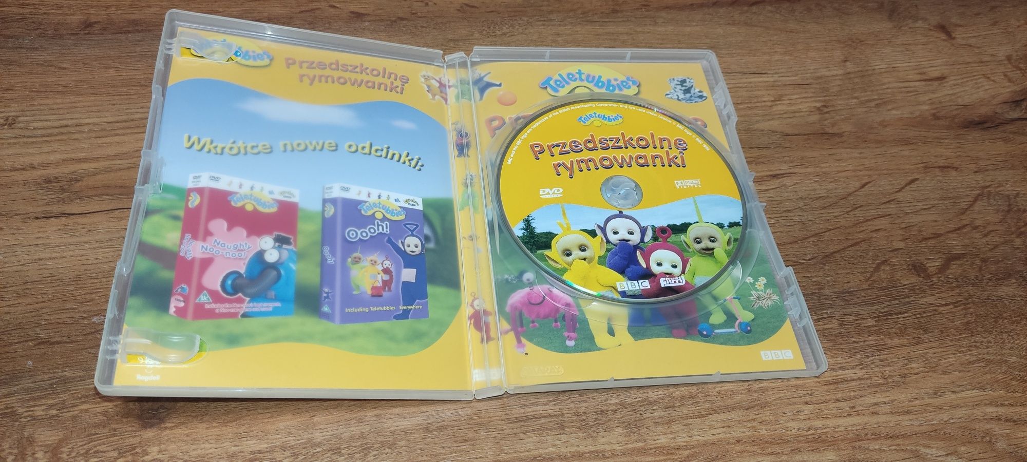 Teletubbies Teletubisie Płyta DVD Przedszkolne rymowanki