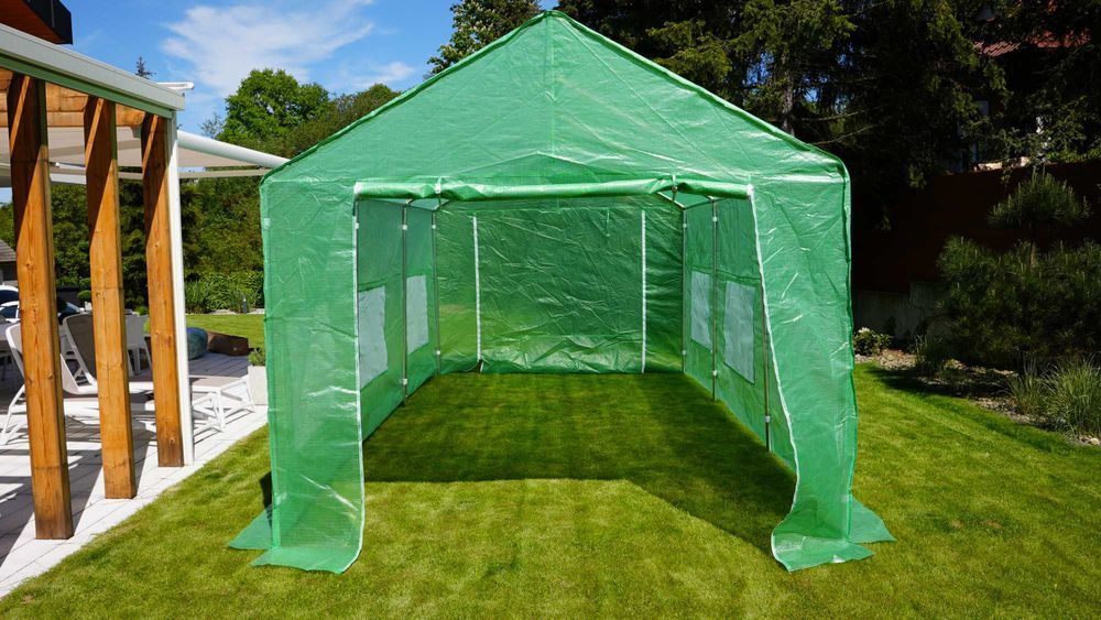 Tunel Foliowy Ogrodowy SUMMER 3x6x2m Szklarnia Ogrodowa  Tanio  DAS
