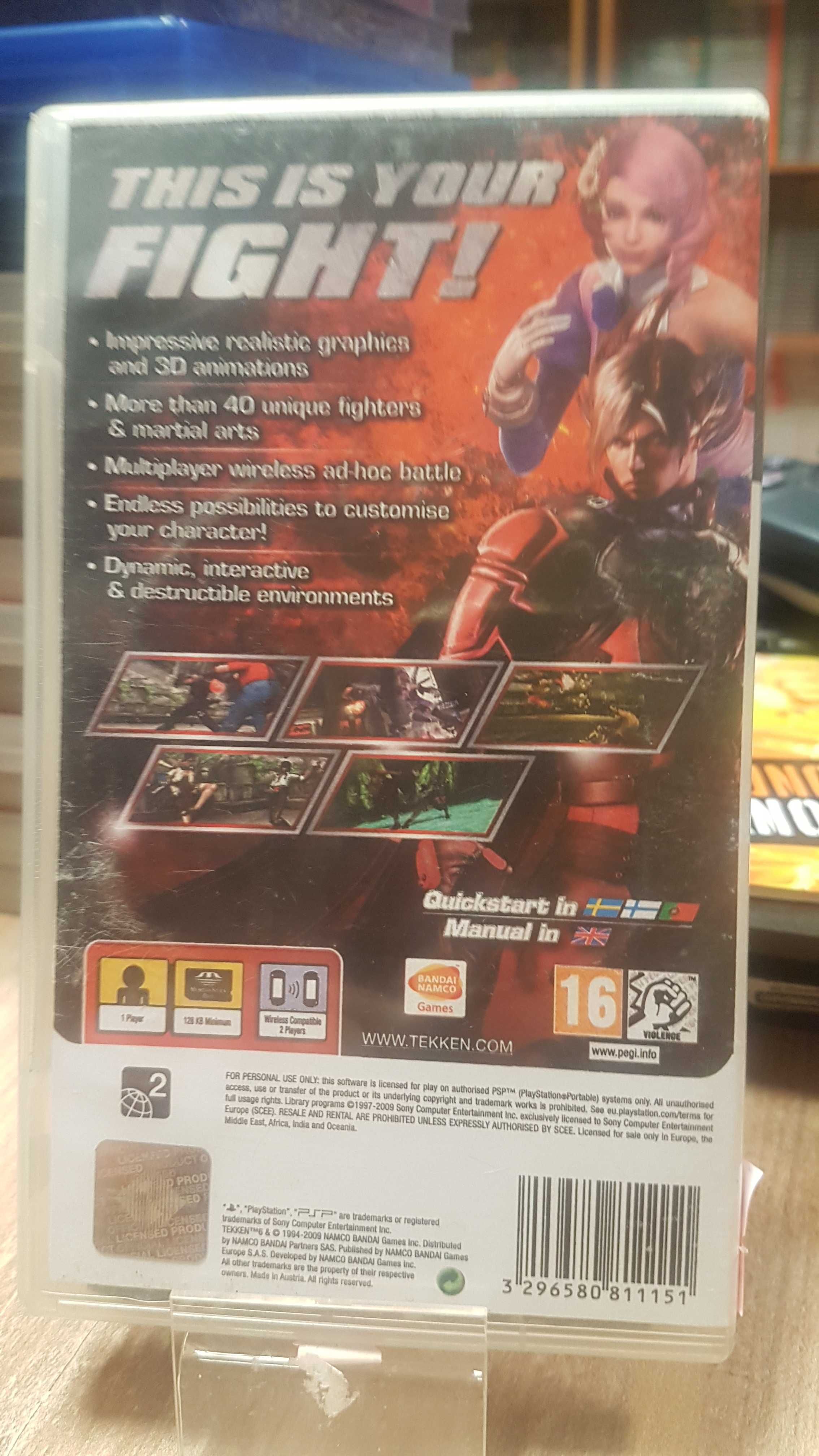 Tekken 6 PSP Sklep Wysyłka Wymiana