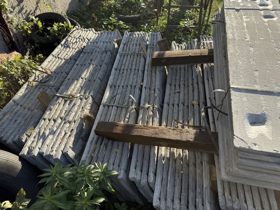 Бетонний забор єврозабор паркан