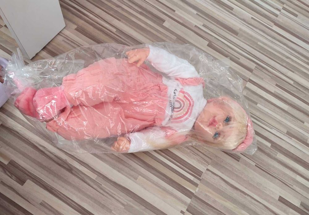 Nowa Duża Lalka Bobas Jak Żywa Zabawka Interaktywna Śpiewa Na Prezent