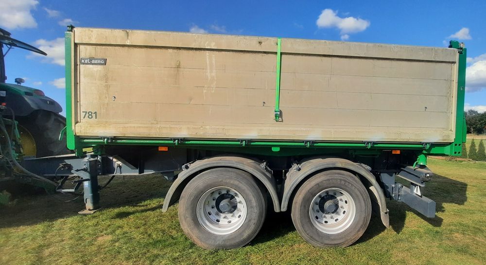 Przyczepa Kel Berg wywrotka tandem 3 stronny vaia