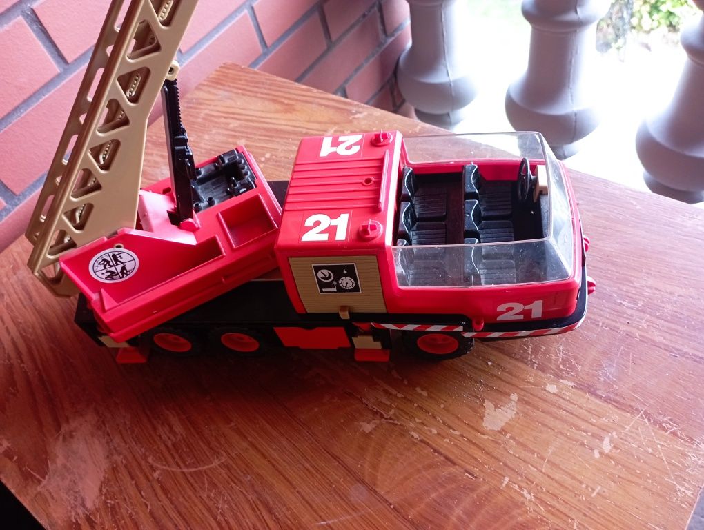 Playmobil wóz strażacki vintage, Fischer Price