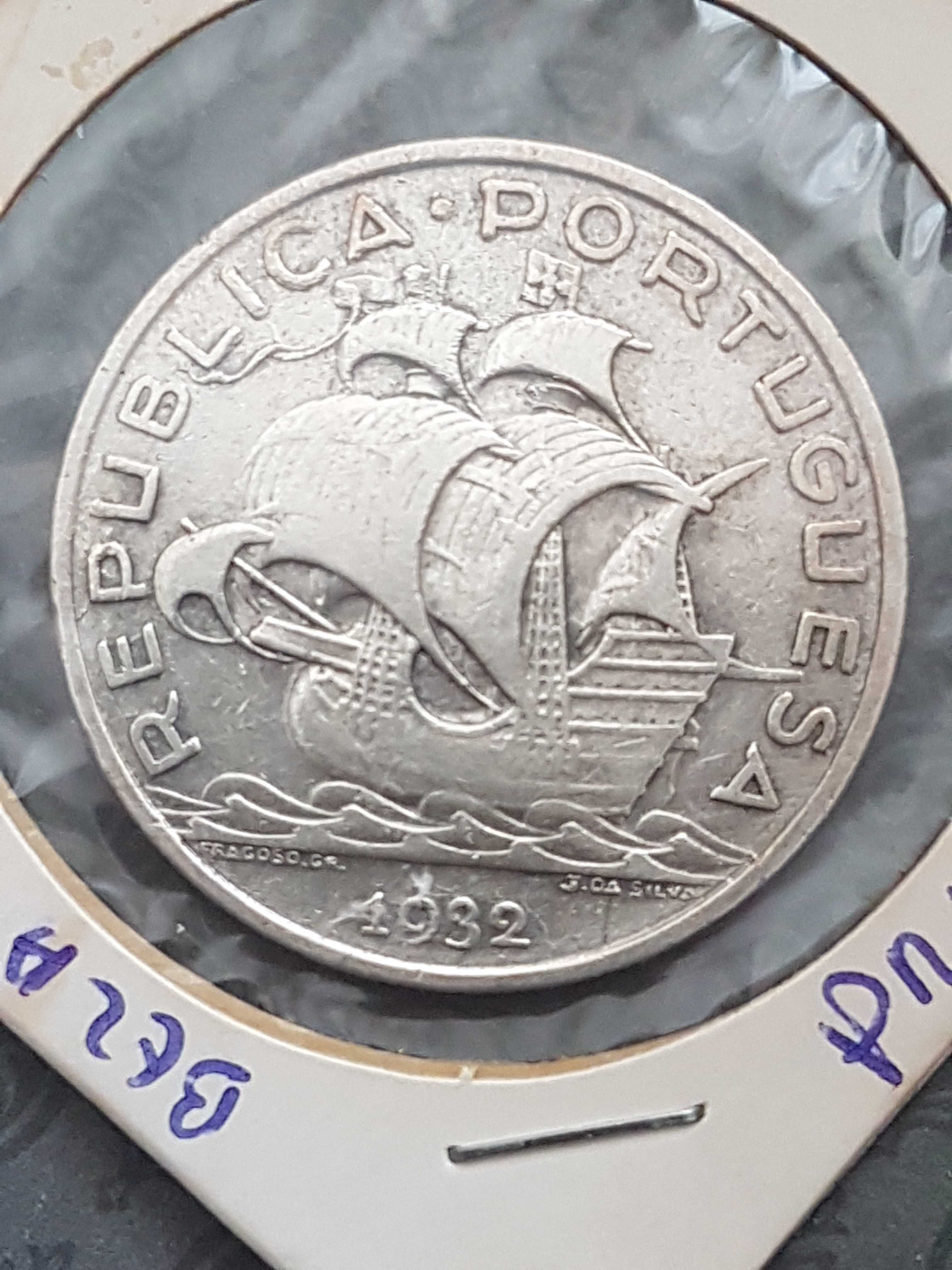 Prata 10 Escudos 1932
