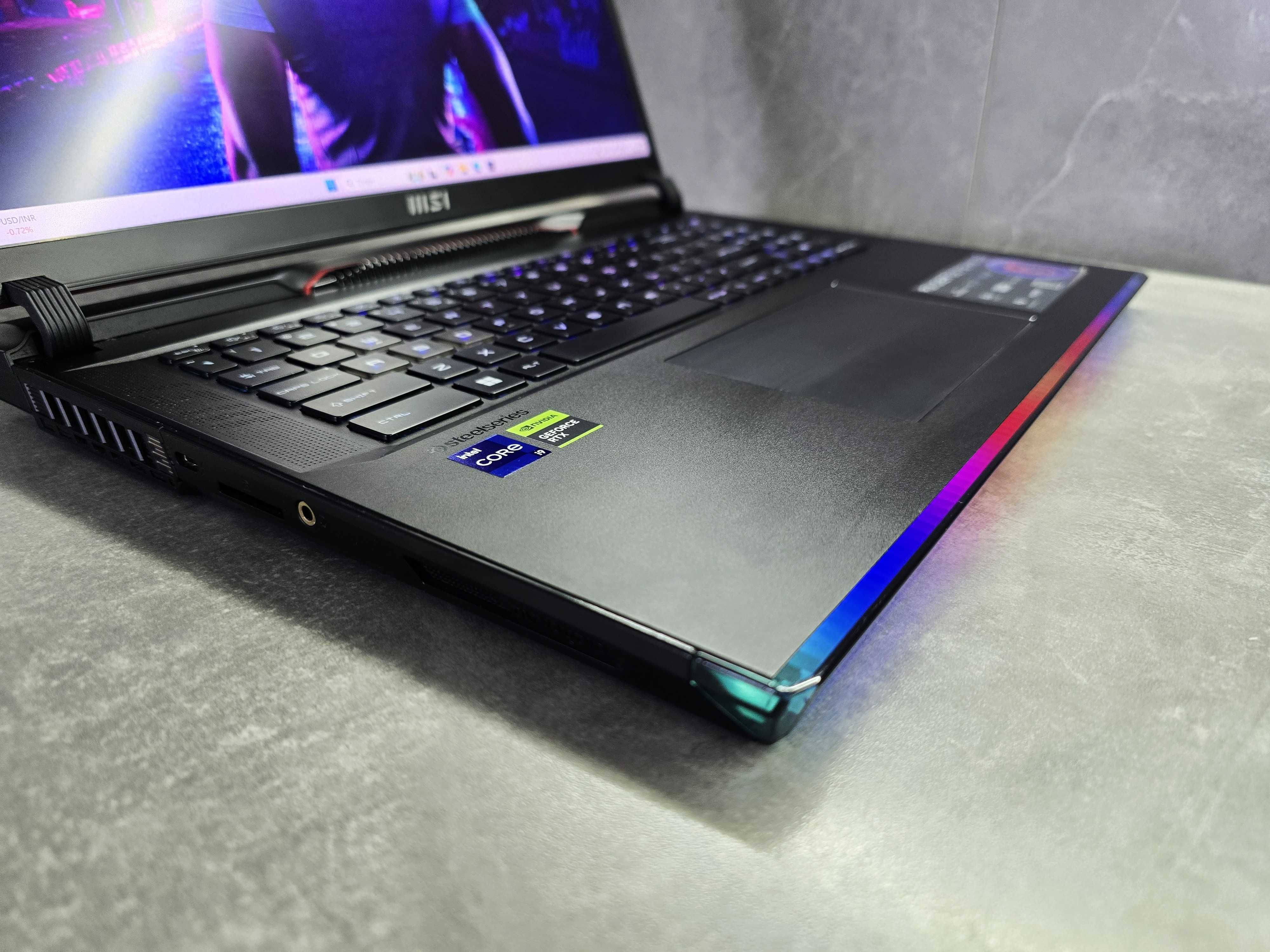 ФЛАГМАН MSI Raider GE78 Core i9/RTX 4070/32Gb DDR5/17.3 UHD 240Hz
