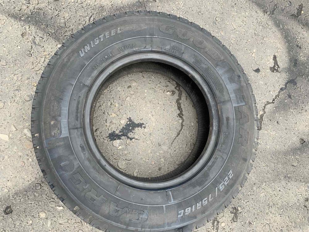 Шини 225/75 R16C Goodyear літо 2021 рік 7 мм