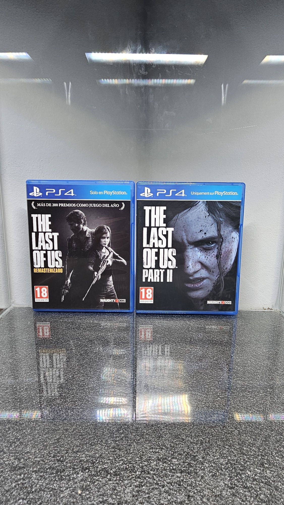 Pack 2X The Last of Us Part I II 1 2 PS4 PlayStation 4