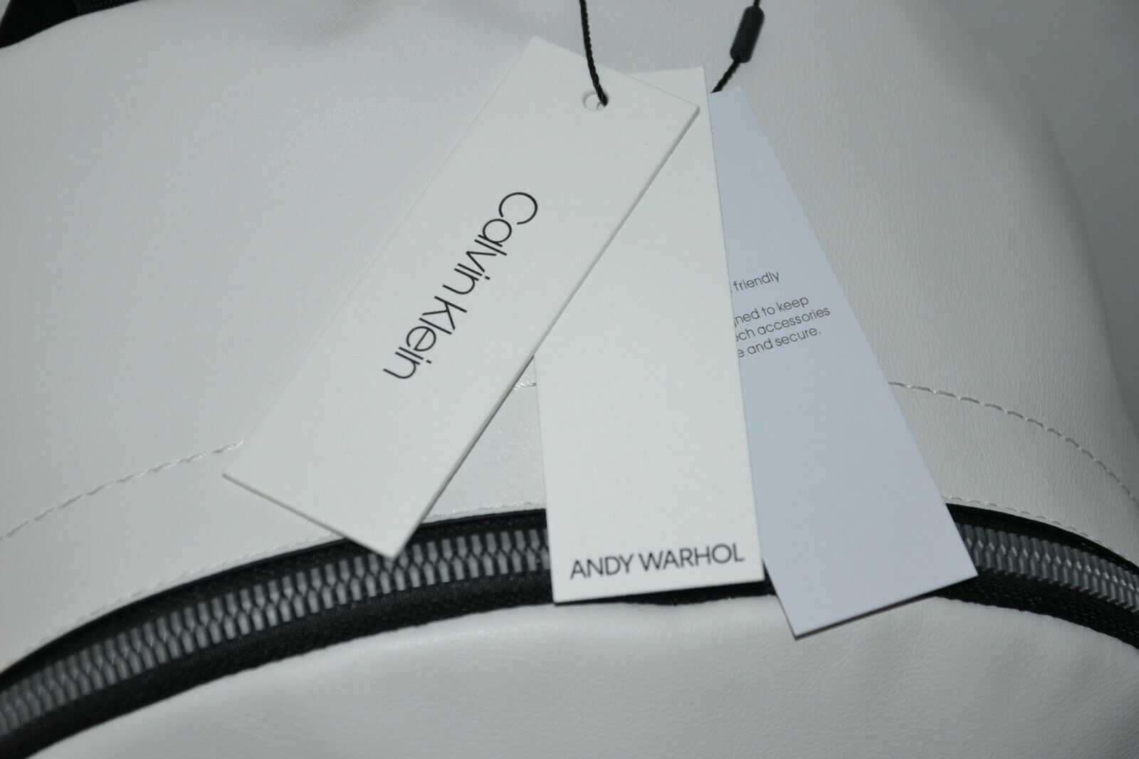 Nowy CALVIN KLEIN Andy WARHOL Duży Plecak + Worek Oryginalny