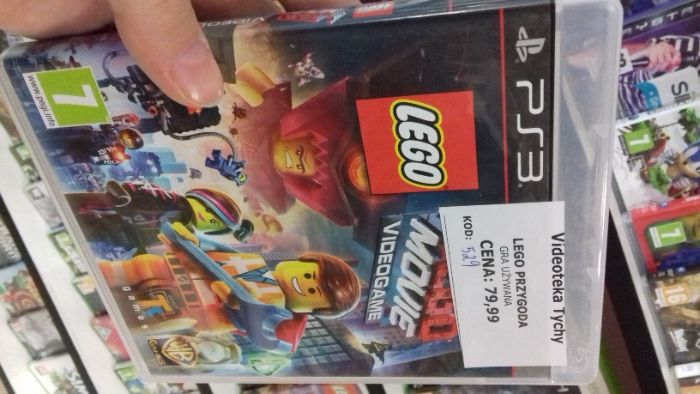 Lego przygoda, lego movie game ps3, xbox 360 Sklep Tychy
