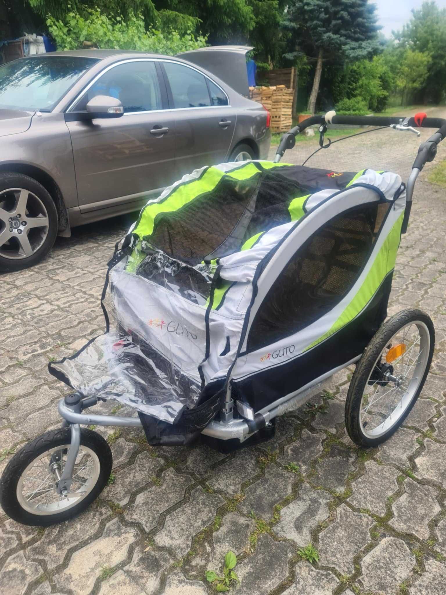 Przyczepka rowerowa Guto Duo