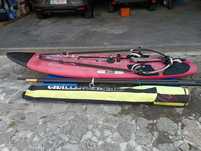 Kit completo windsurf com Prancha Fanatic Bee 144 L