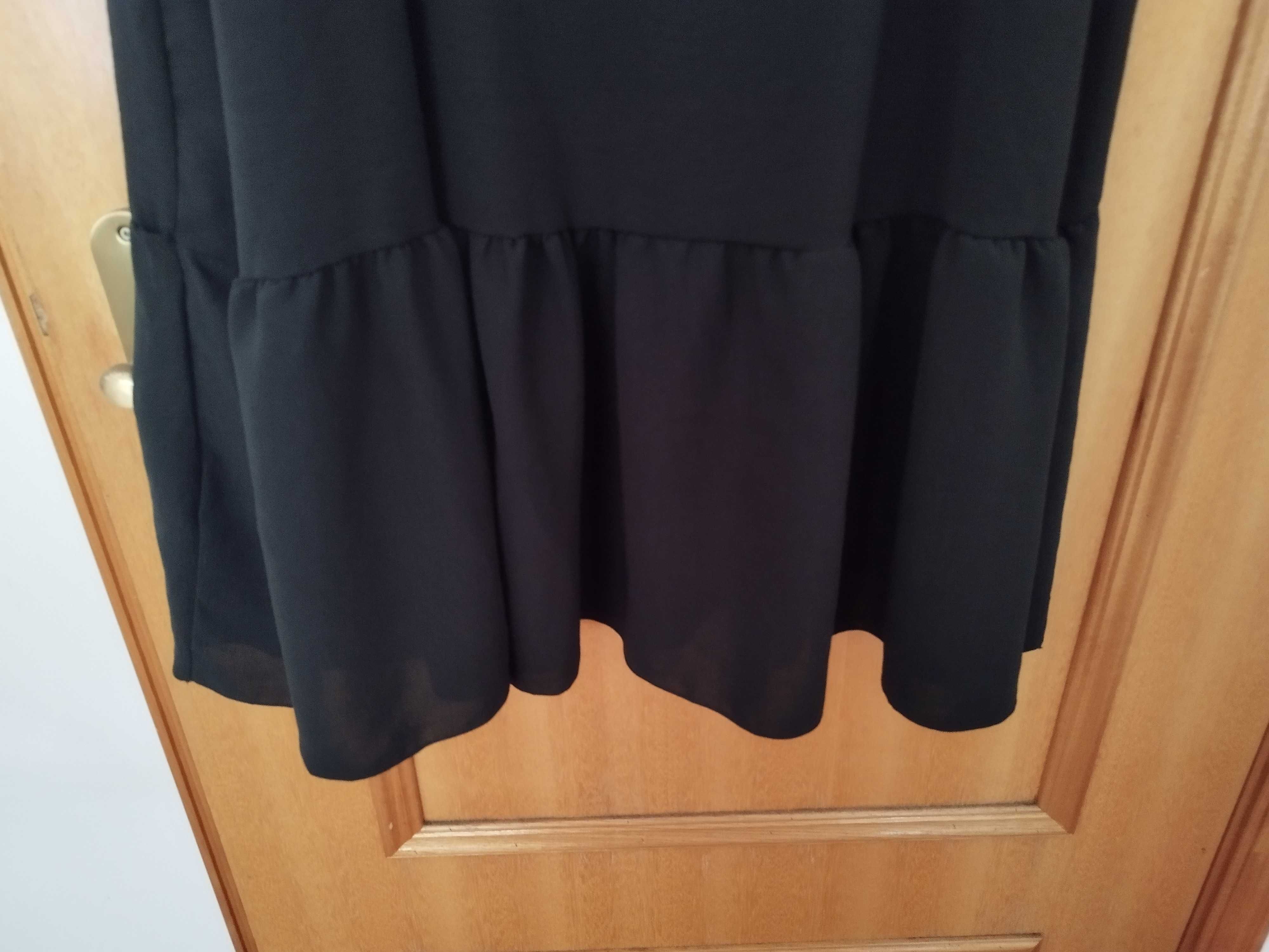 Vestido Preto, Xl (novo)