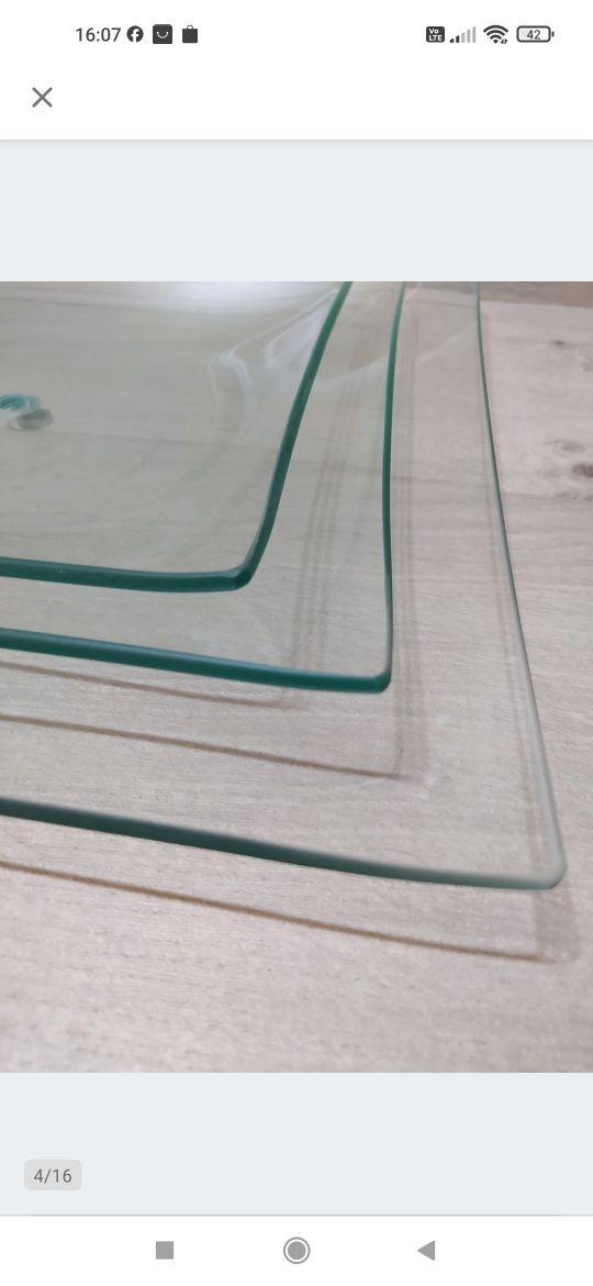 Relaxdays Patera szklana 3 poziomy kwadrat 30 cm

Używana.

Opakowanie