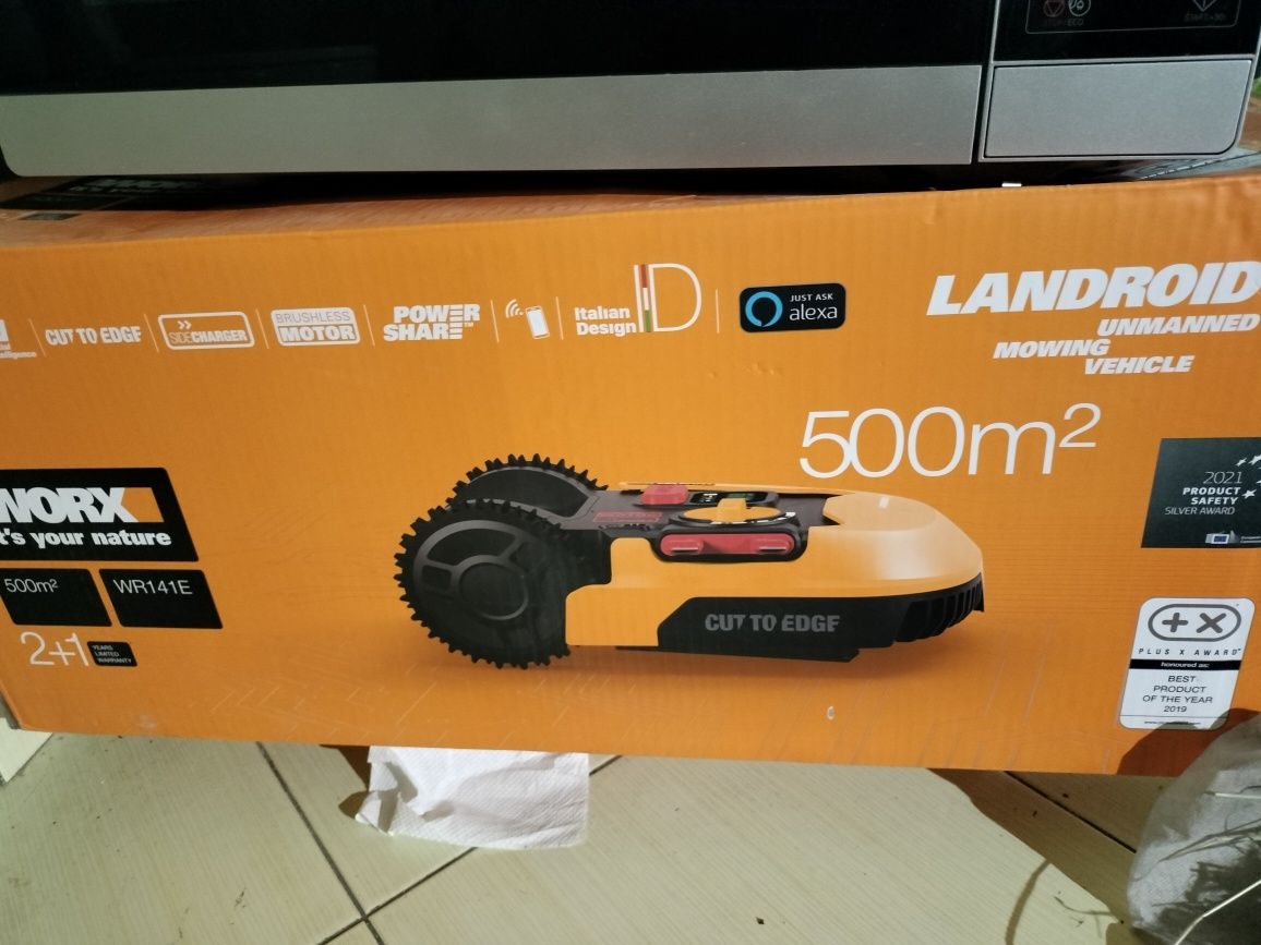 WOR Robot koszący  LANDROID VORX - WR141E - do 500m²