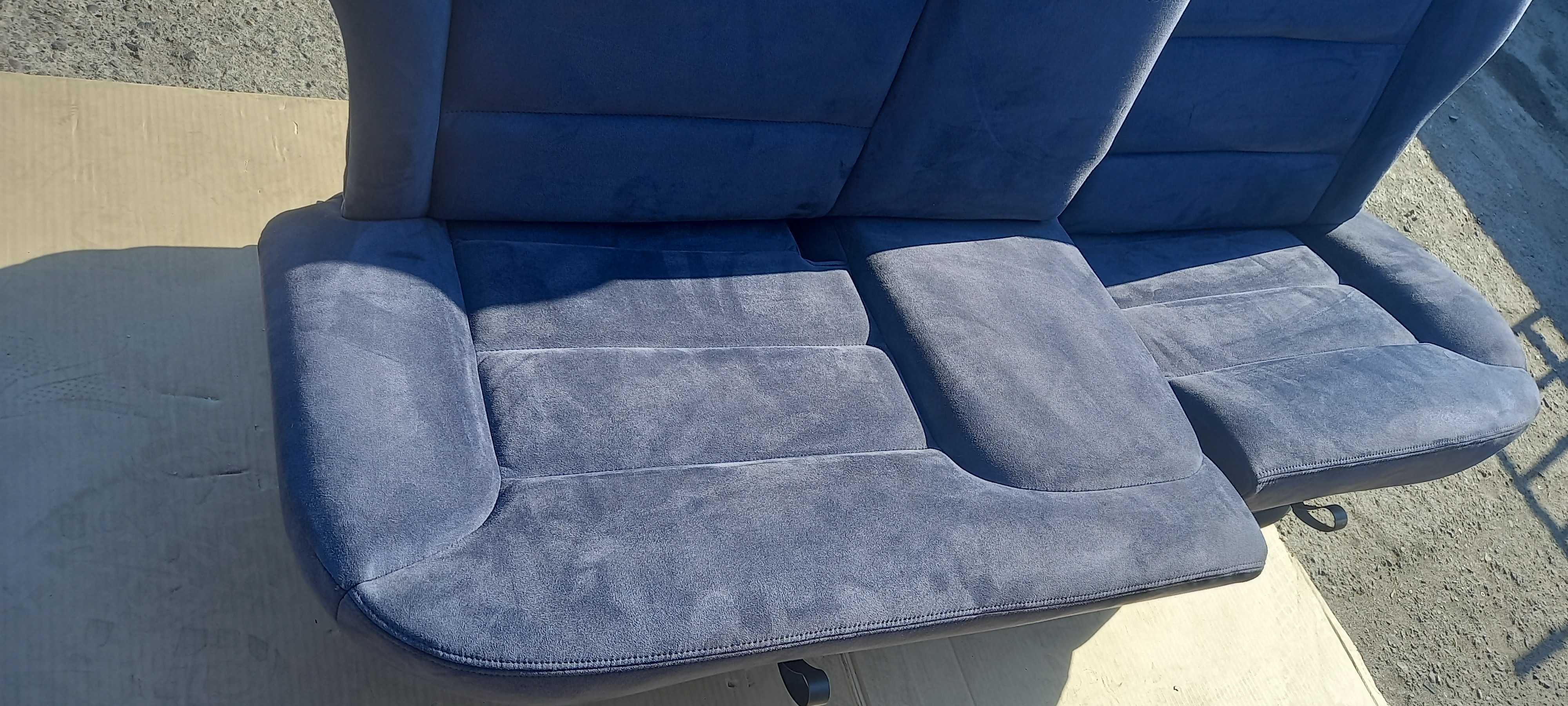 Fotele kanapa grzana alkantara Audi A3 8L 3D kpl