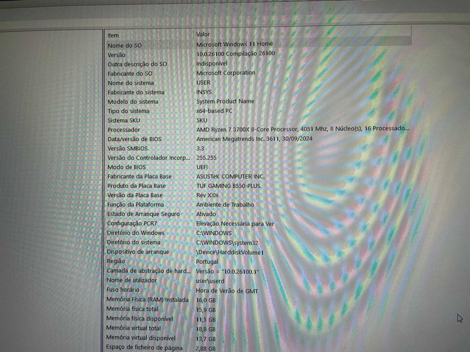 Pc gaming ryzen 7 3700 X/ GTX 1660 Super