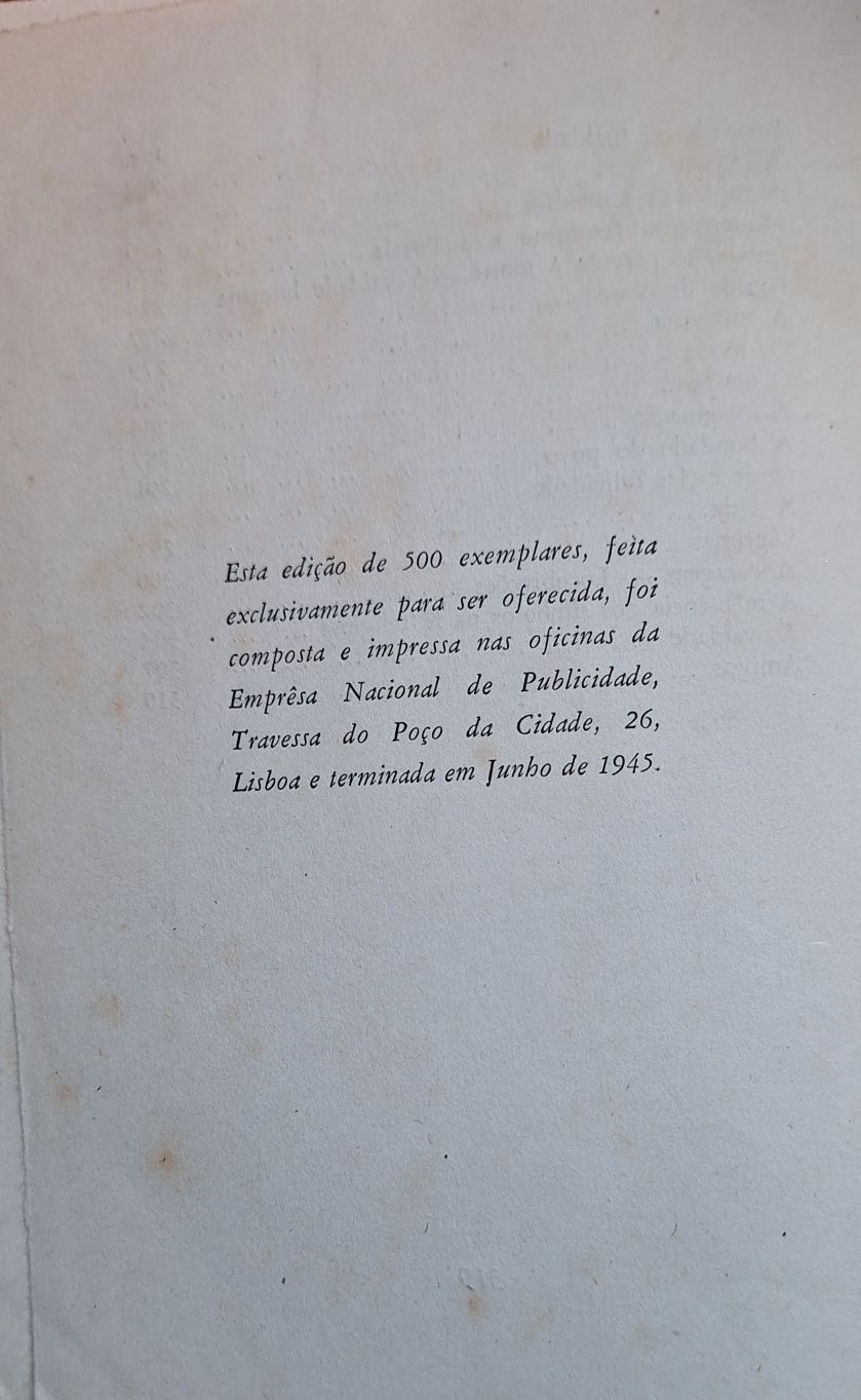 Últimas recordações D. Alberto Bramão, 1945, livro antigo