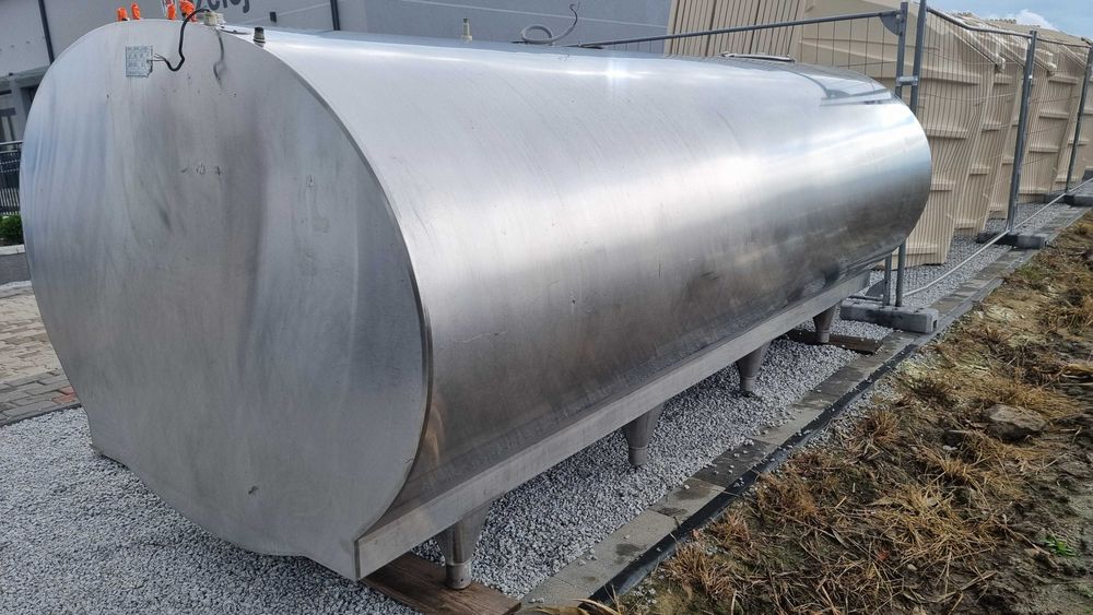 Zbiornik ze stali ko kwasoodpornej nierdzewnej na wodę 8000 litrów