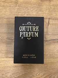 Чорная коробка от нишевой парфюмерии couture parfum