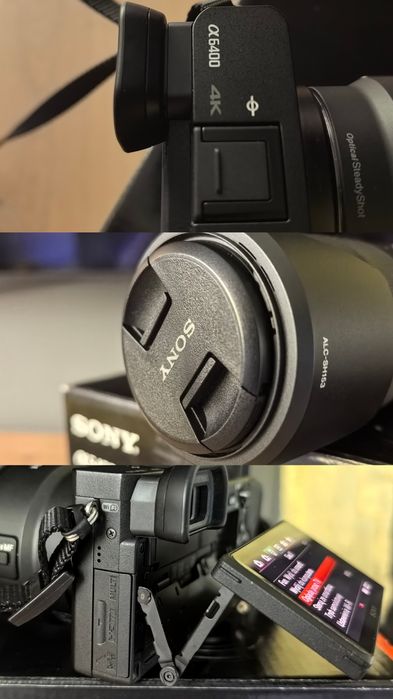 Aparat SONY A6400 + Obiektyw 18-135mm GWARANCJA 17.12.27