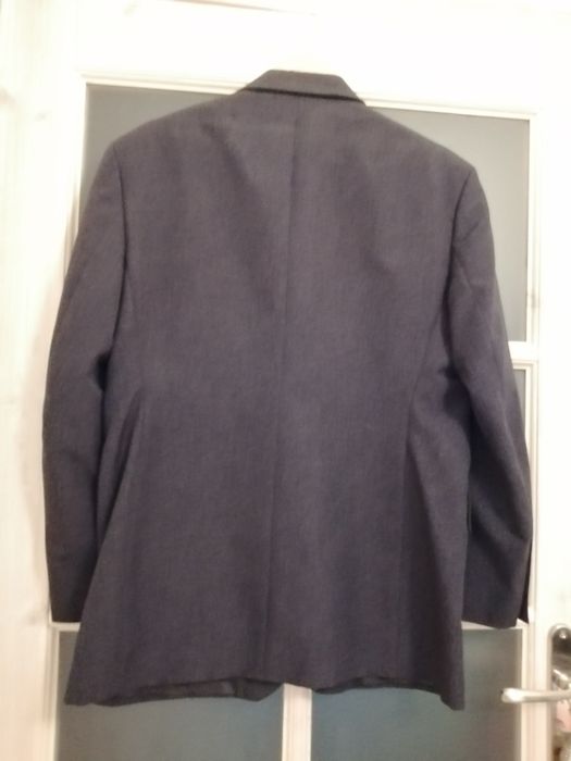 Garnitur 3 częściowy grafit szary 48/170 marynarka kamizelka spodnie