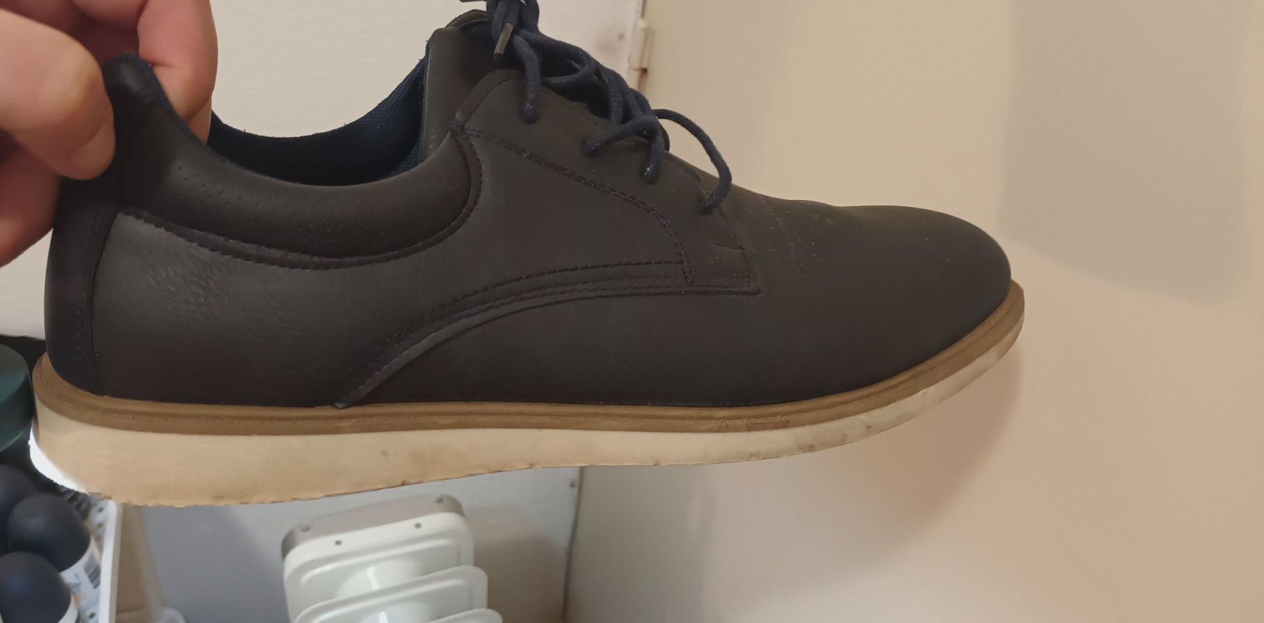 Sapatos azuis escuros, 44