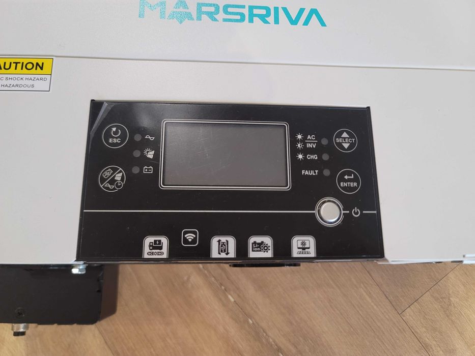 Гібридний інвертор Marsriva 4кВт Wi-Fi (MR-SPF4000 TWIN V3) гарантія