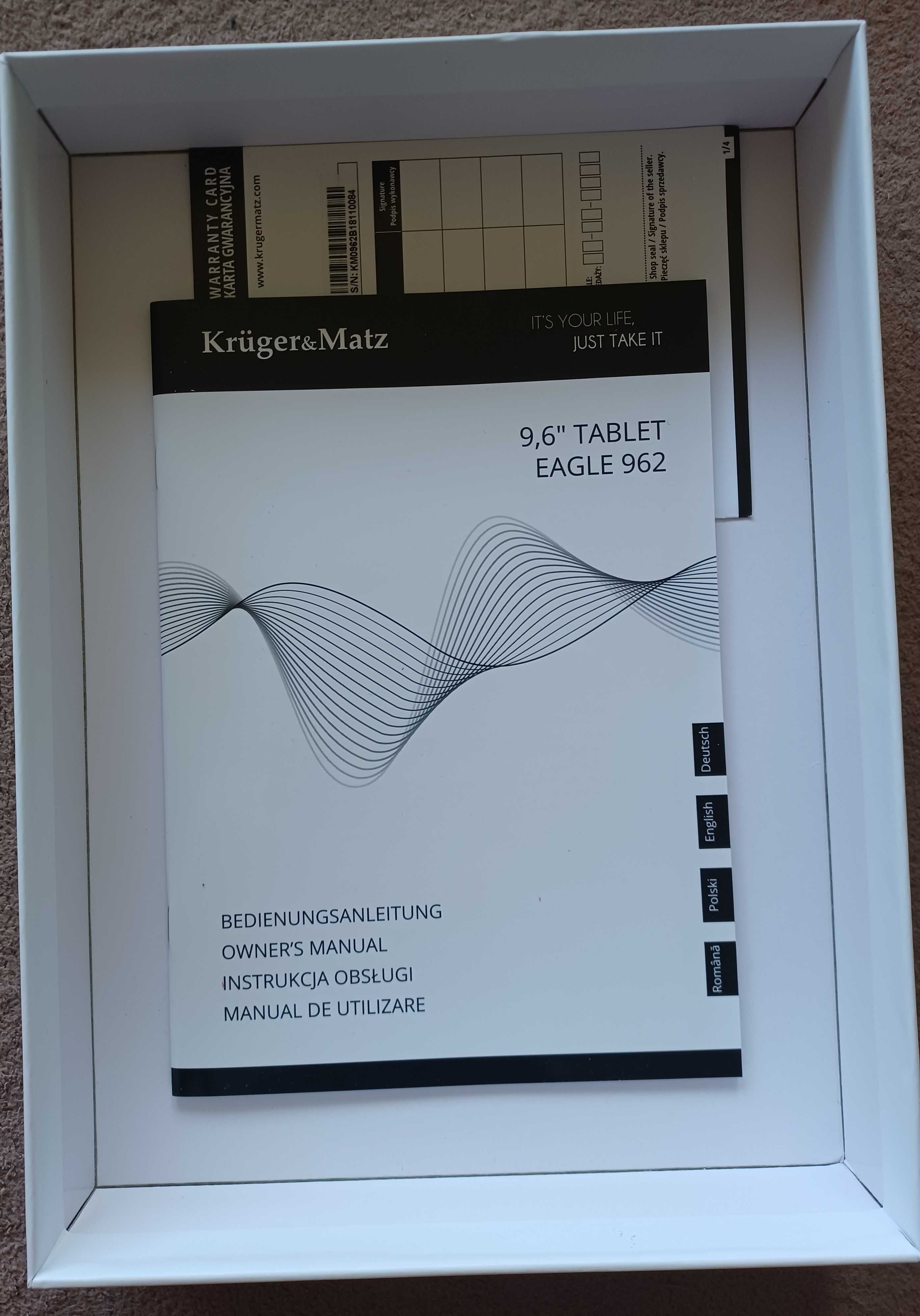 Tablet Kruger&Matz EAGLE 962 LTE
