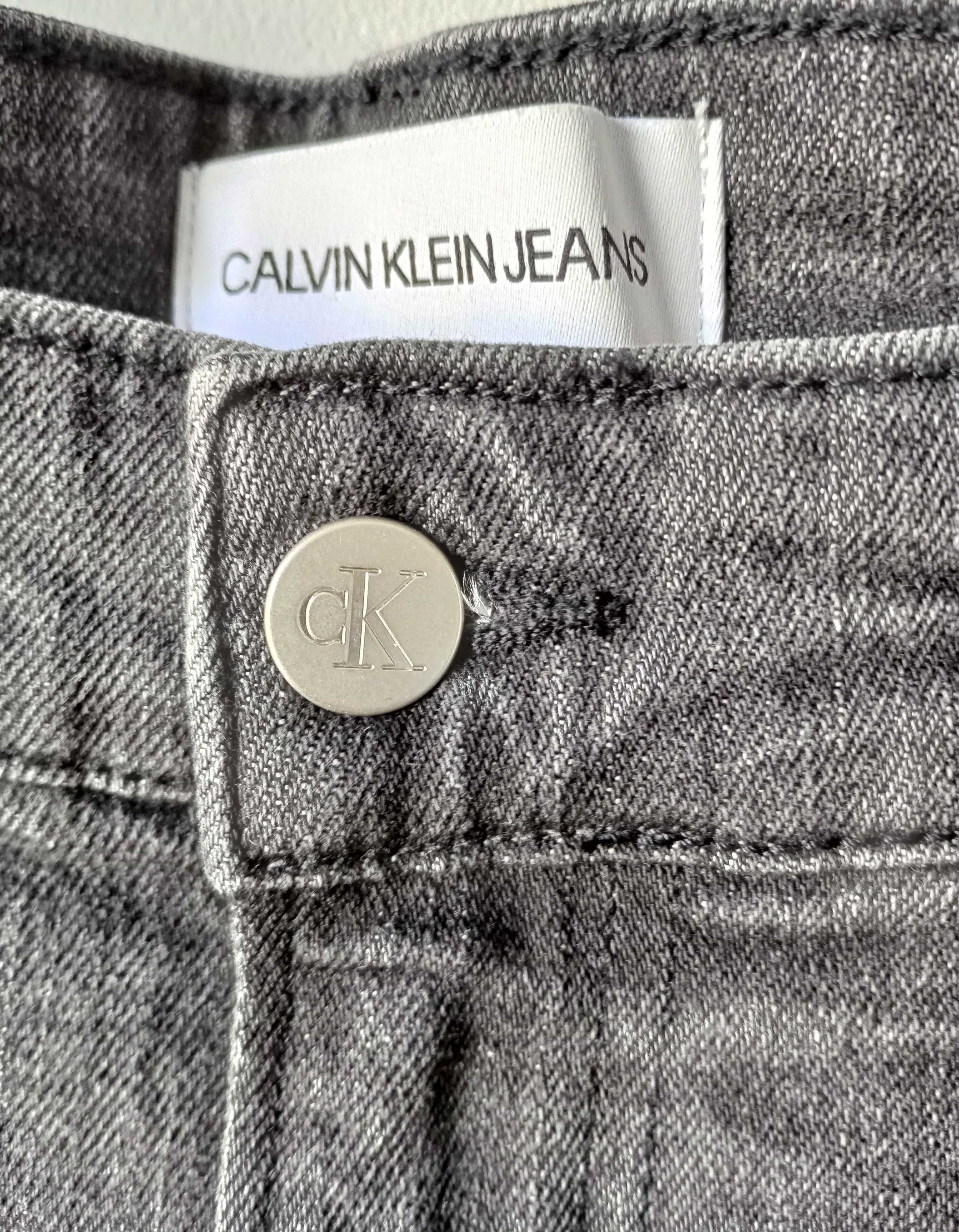 Nowe dżinsy Calvin Klein Jeans czarne