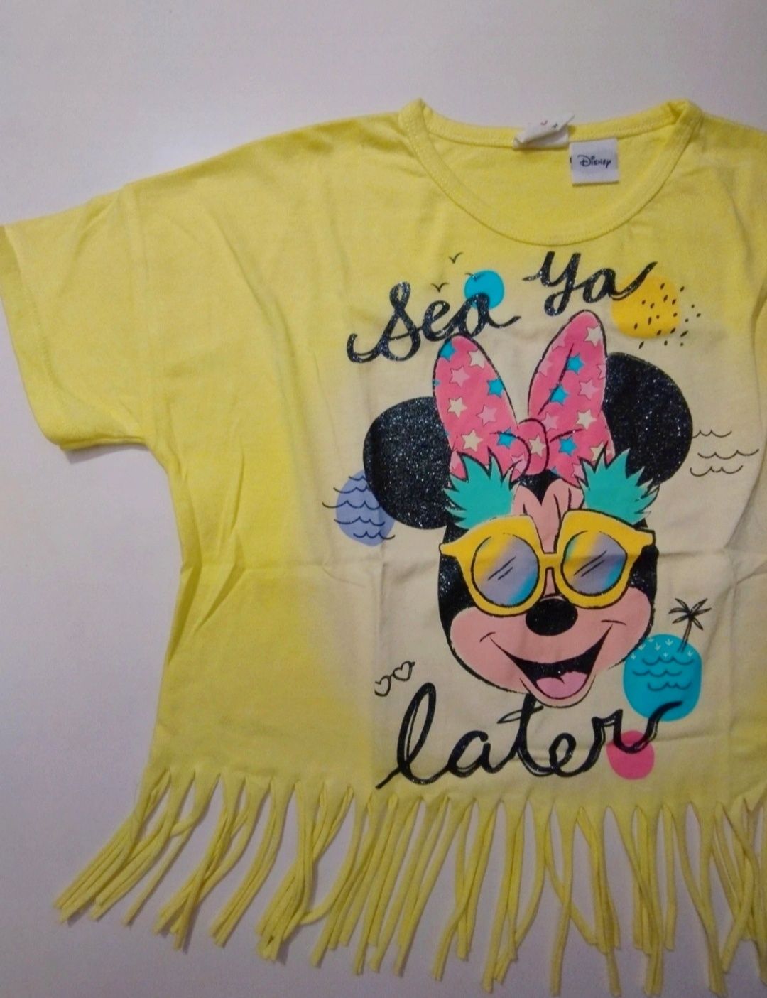 Conjunto de t-shirts da Minnie Lefties - 5/6 anos