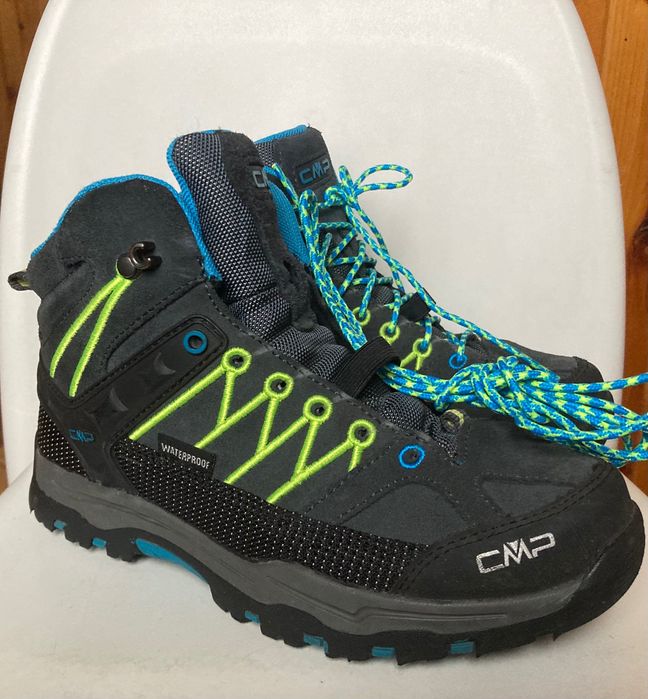 Buty zimowe trekingowe CMP 36 skórzane, alternatywa dla Primigi Geox