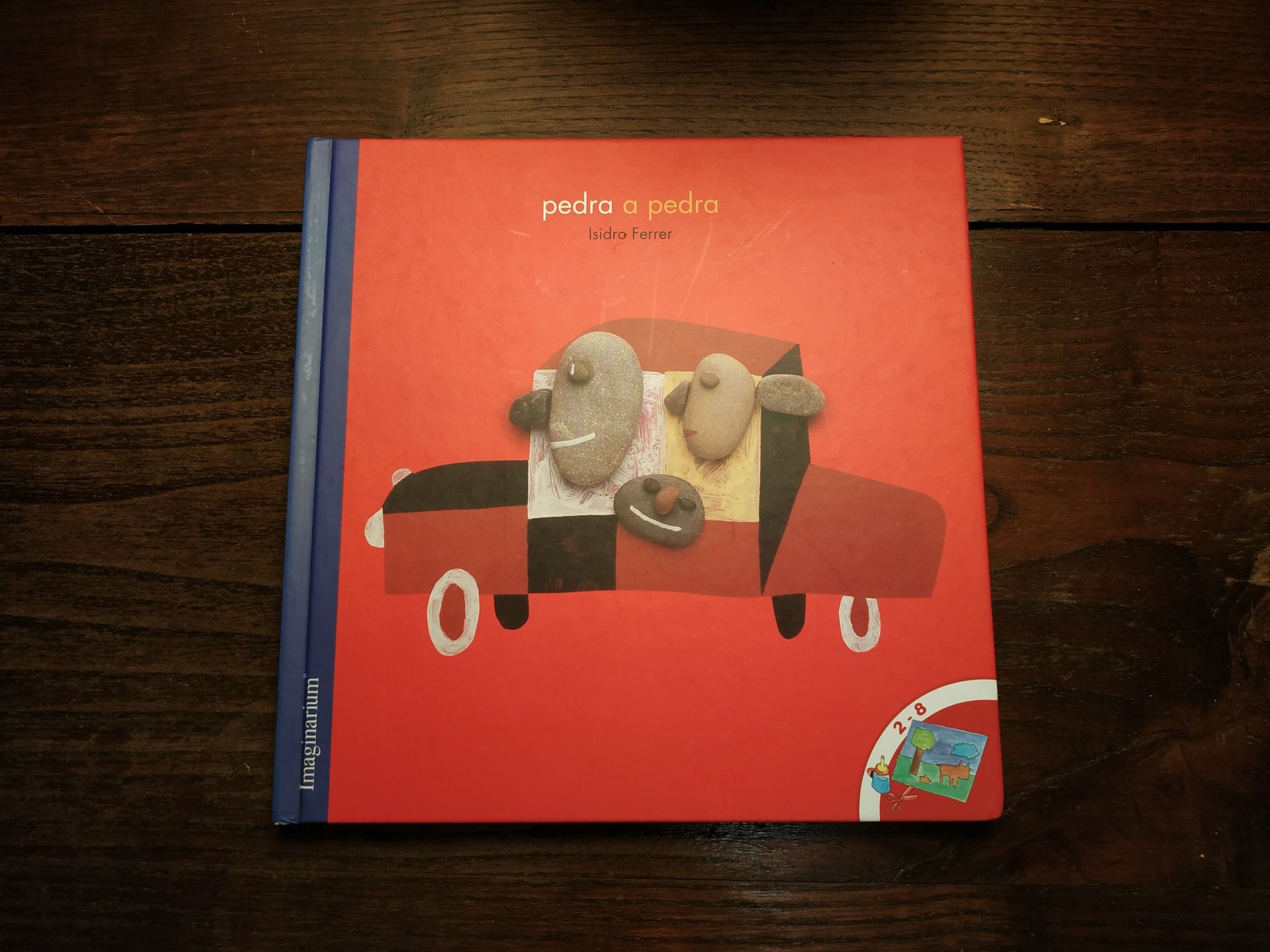 Livro infantil "pedra a pedra"